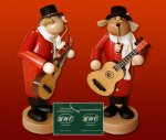 Räuchermann mit Gitarre