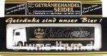 Minitruck Radeberger in Show-Box Getränkehandel Seidel
