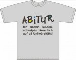 T-Shirt mit Aufdruck "Abitur"