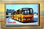 Busblechschild Bus "Ikarus 280"