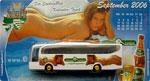 Modell-Bus SachsenPils - Erotik Kalendertruck - September 2006