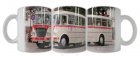 Tasse bedruckt - Oldtimer-Bus "Ikarus 630"