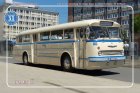 Busblechschild Bus "Ikarus 66"
